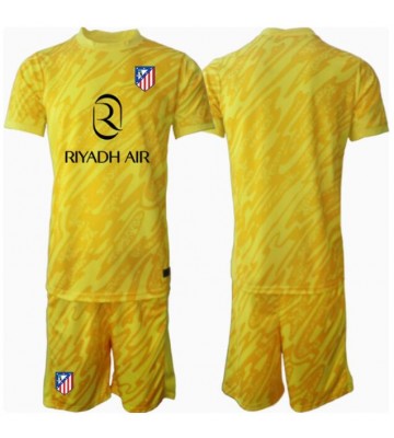 Atletico Madrid Målvakt Tredje Kläder Barn 2024-25 Kortärmad (+ Korta byxor)